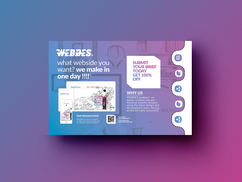 Postcard Template ios web lettering flat ux type branding app ui design logo illustration