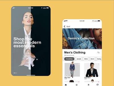 Fashion Clothing shop app ui design by Abhijeet Patil app branding design e commerce fashion fashion app fashion shop app ui design icon illustration logo shop ui design type typography ui uidesign vector web