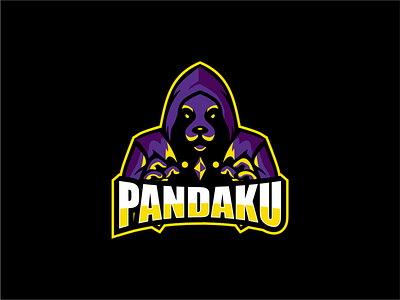 Pandaku animal animallogo character characterlogo logodesign logoexport logogaming maskot maskotkarakter maskotlogo panda