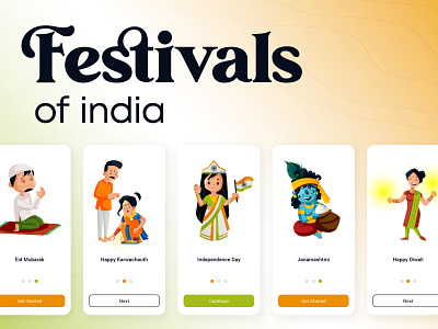 Festivals of India Illustrations | Creative Hatti