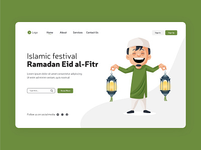 Ramadan Eid Al Filter - Landing Pages