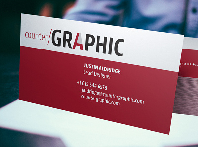 Business card project for Counter Graphic ad advertise advertisement advertizing businesscard businesscarddesign businesscards businesscardsdesign businesscollateral businessstationery callingcard callingcards collateral collateraldesign marketing printout smallbusiness