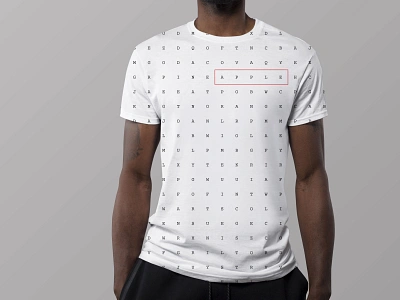 A word search compositon (T-shirt) apparel apparelprint apparelprinting gift gifts merch merchandise print printdesign printout souvenir souvenirs tshirt tshirtprint tshirtprinting tshirts typetreatment typographic футболка футболкаспринтом