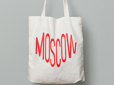 I Love Moscow (Canvas Tote Bag)