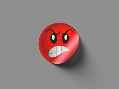 Angry emoji