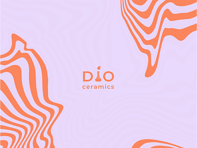 Logo and pattern for DIO Ceramics