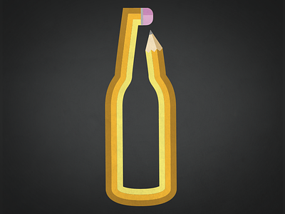 Creative Block alcohol beer creative block pencil