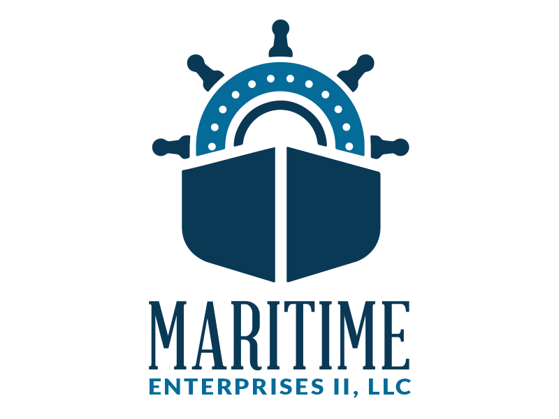 Maritime Enterprises Color Logo by Joel Kelly on Dribbble