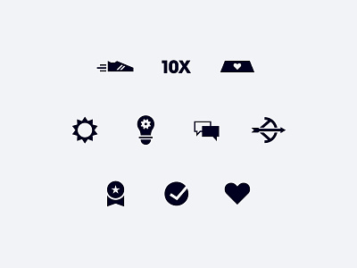 Playbook Icons core values icons illustration leadpages