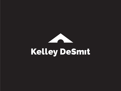 Kelley DeSmit landscape logo mark mountains outdoors photography sun vector