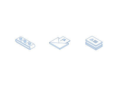 Drip Isometric Icons drip icons illustration isometric leadpages