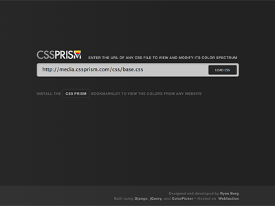 CSS Prism 1.5 homepage