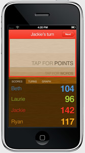 Webapp version of my Scrabble scorekeeper project css3 iphone scrabble webapp