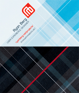 Business card (front and back)