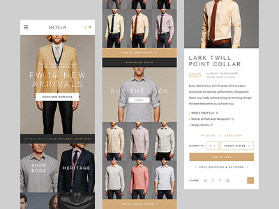 BOGA responsive ecommerce