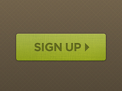 Sign Up button gloss green sign up web