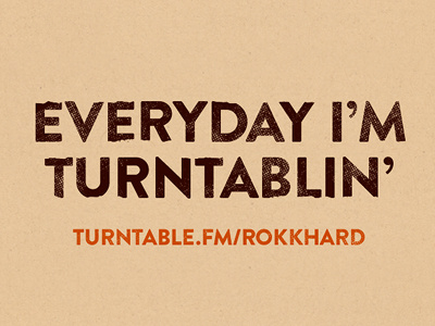 Turntablin' everyday fm hard retro rokk rokkhard turntable vintage