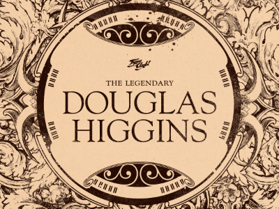 TypeClub Presents: Douglas Higgins designer talk poster typography