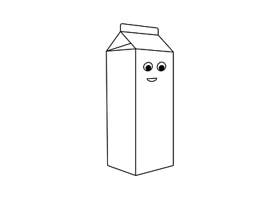 Mr. Milk illustration milk