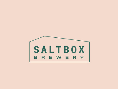 Saltbox Brewery beer beer branding branding brewery craft beer identity logo