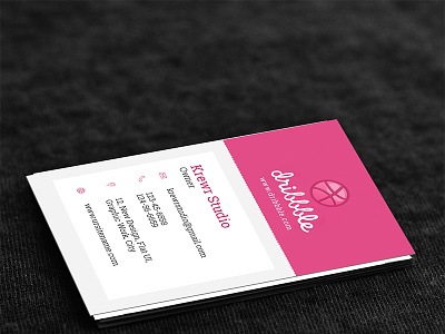 Vertical Business Card Concept hotel business card psd card restaurant business card