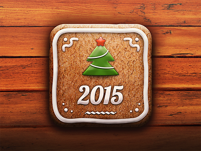 Gingerbread iOS Icon gingerbread icon ios