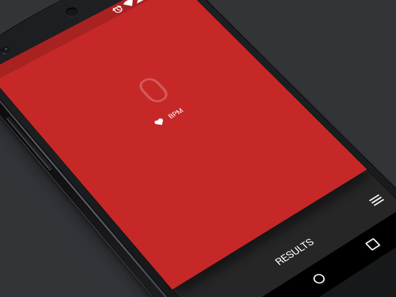 Heartrate app - Animation UI (Android)