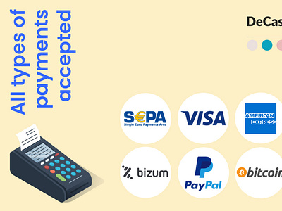 Payment types social media post