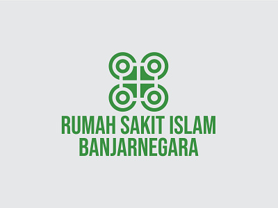RSI Islam Banjarnegara bold brand branding design flat hospital illustration illustrator logo minimalist vector