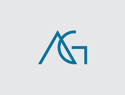 AG Monogram a ag bold brand branding design flat g illustration illustrator indonesia logo minimalist monogram monogram design monogram logo simple vector