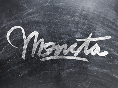 Lettering Monsta board bold brand branding design digital lettering flat illustration illustrator lettering minimalist monsta typography vector