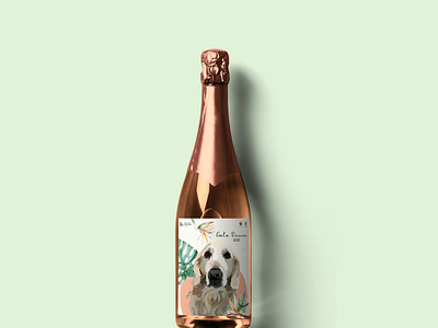 Rosé Bottle Label