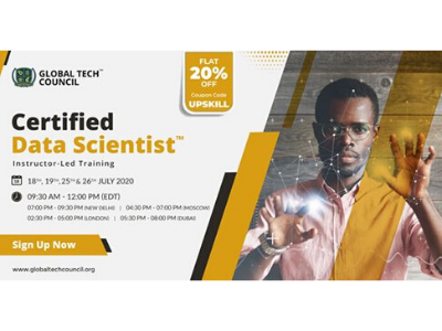 Certified Data Scientist™ Instructor-Led Training data visualization datascience datascientist datascientistcertified