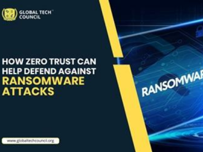 HOW ZERO TRUST CAN HELP DEFEND AGAINST RANSOMWARE ATTACKS cyber security cyberattack cybersecurity ransomware