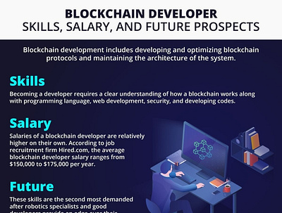 blockchain developer skills salary and future prospect blockchain blockchain career blockchain cryptocurrency blockchain game blockchain jobs blockchainfirm blockchaintechnology