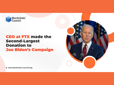 CEO AT FTX MADE THE SECOND-LARGEST DONATION TO JOE BIDEN’S CAMPA blockchain blockchaintechnology cryptocurrency investments election2020 uselection