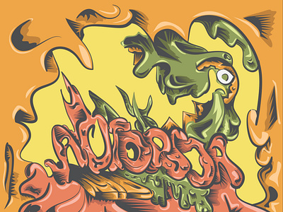 Autopsy - CD Cover Rap album / Illustration by Kamil Sypień on Dribbble