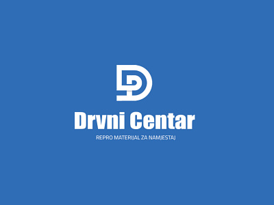 Drvni Centar branding design logo minimalistic