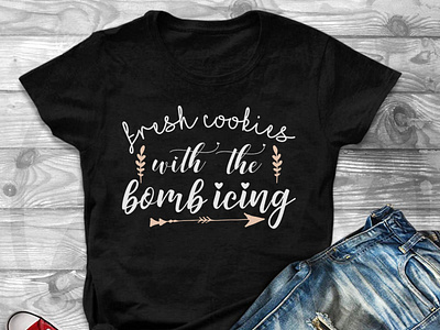 bomb icing tshirt mockup