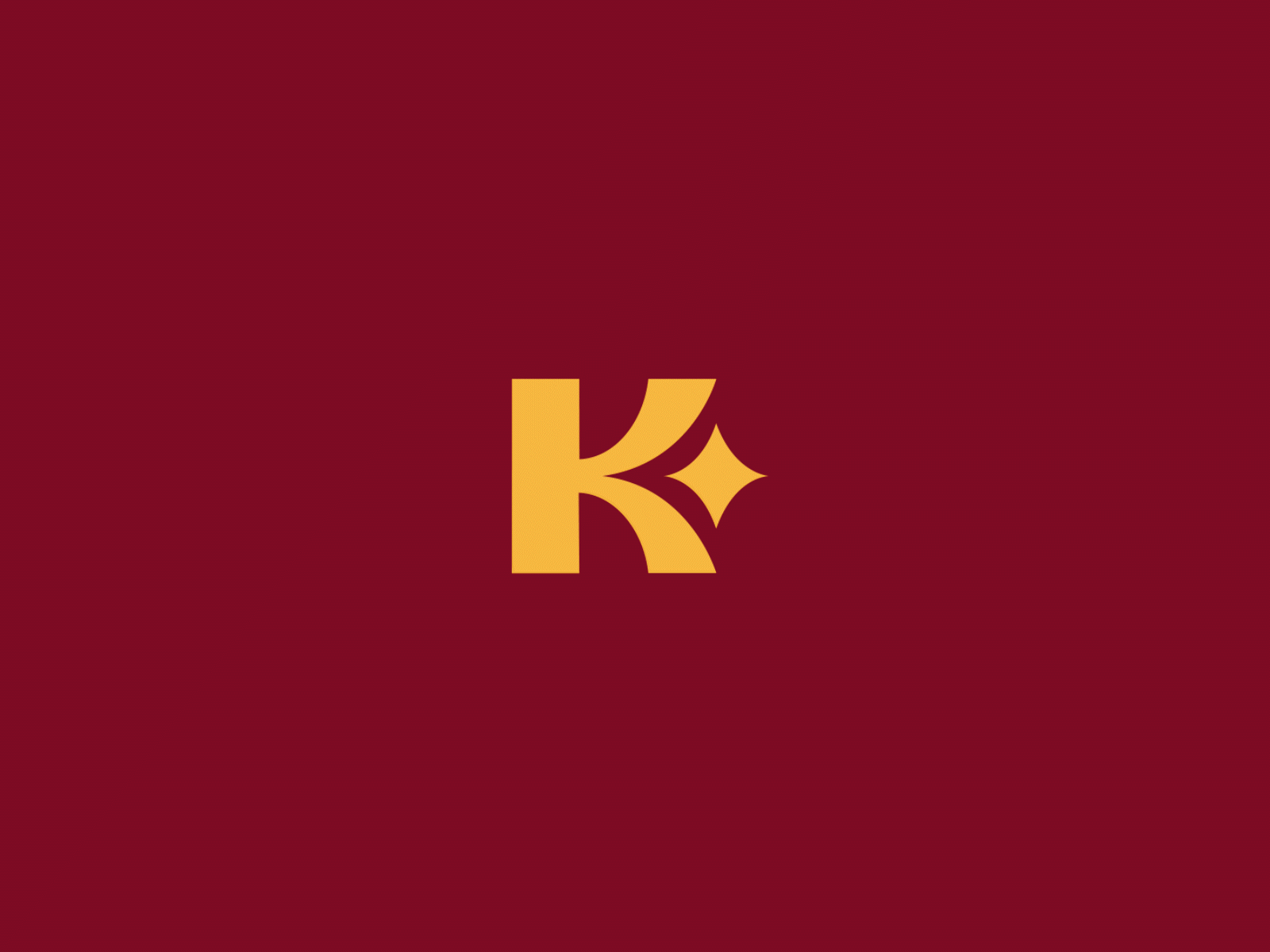 K-star logo animation