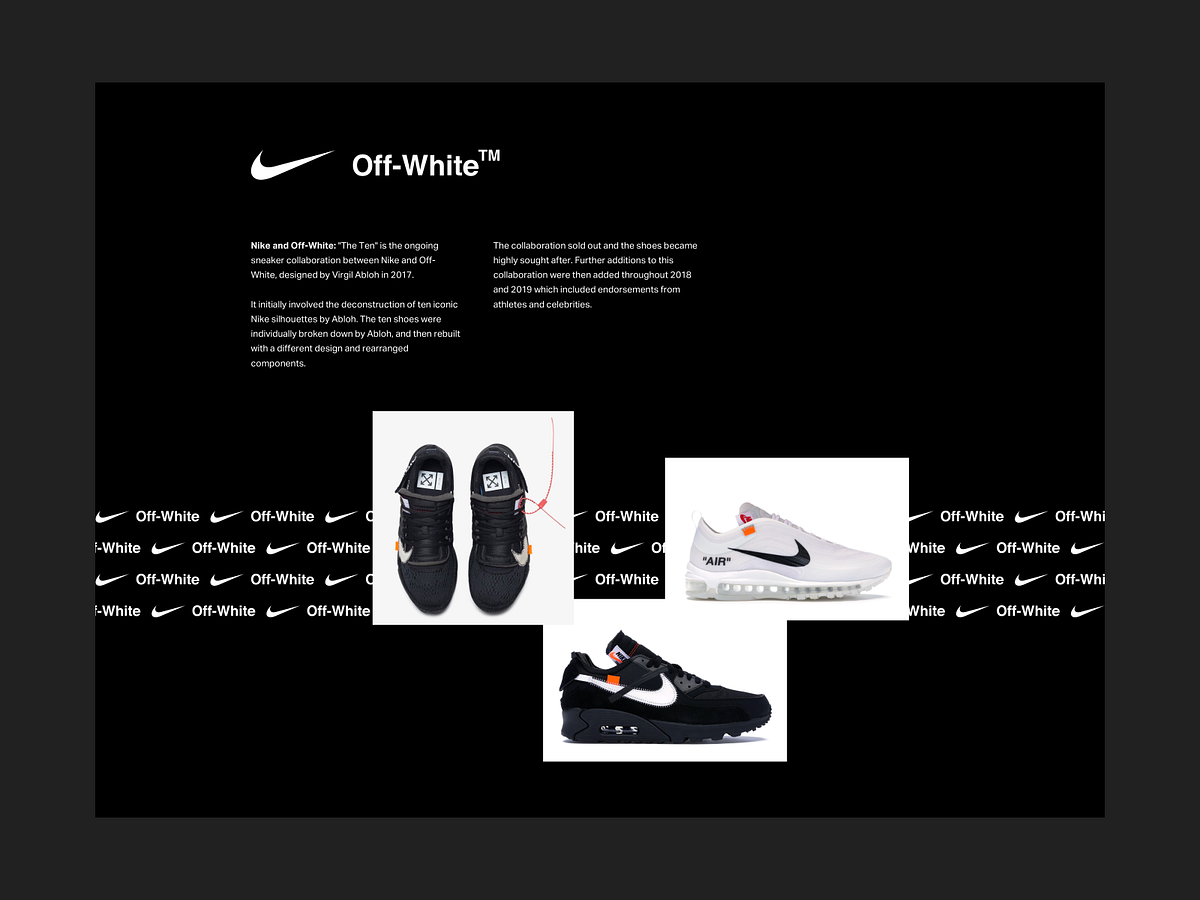 Off-White Concept by Mario Šimić on Dribbble