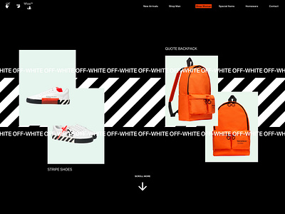 Off White -> Header Variants by Mario Šimić on Dribbble