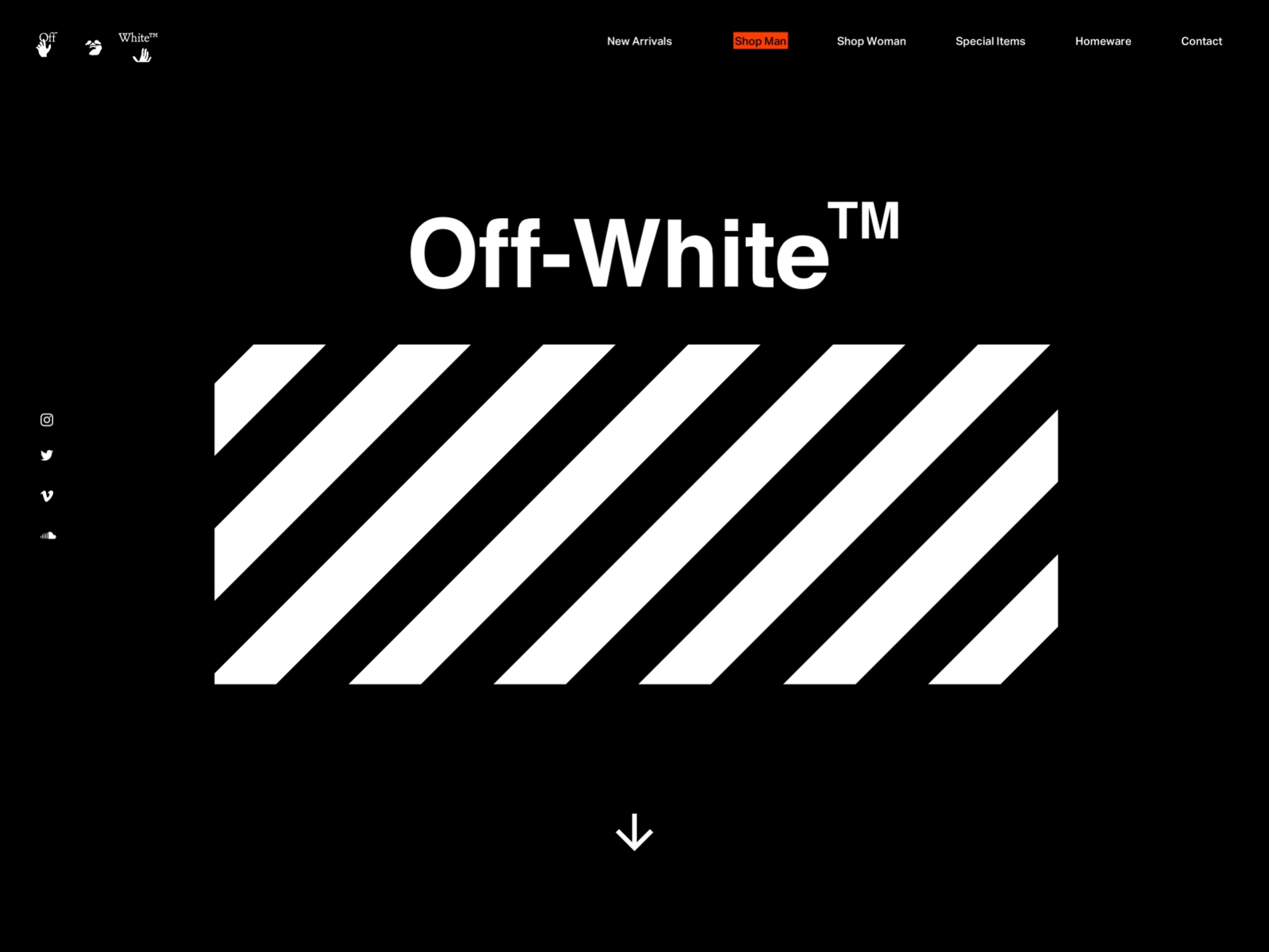 Off White -> Header Variants by Mario Šimić on Dribbble