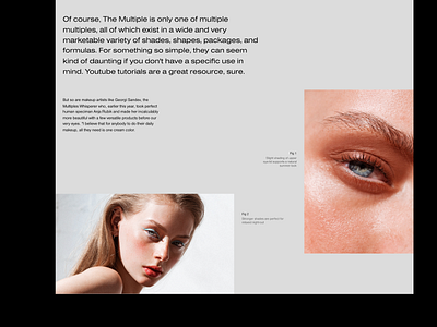 Makeup Editorial Concept by Mario Šimić on Dribbble