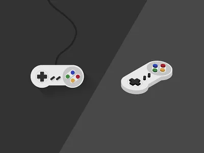 Controller dark flat game gray ico icon isometry mario modern nintendo simic socialpuzzle