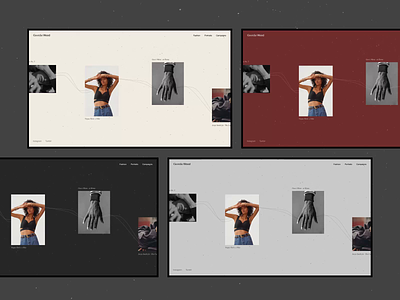 Photographers Portfolio Concept app concept flat interface layout photography portfolio showcase typography ui ux