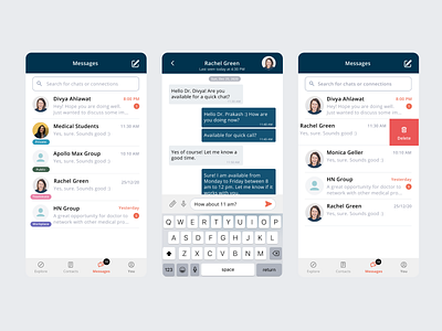 Messaging App UI