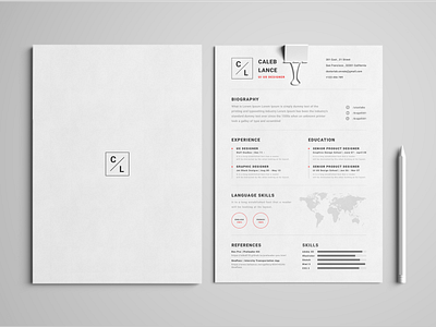 Resume | Mockup branding branding concept cv dribbble minimal mockup resume resume clean resume design resume template ui uiuxlabs ux
