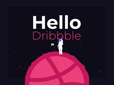 Hello Dribbble hello dribble