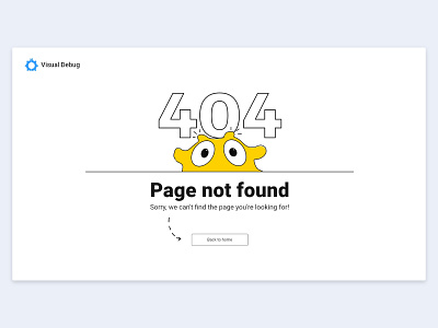 404 - Page not found 008 404 adobe xd bug daily daily 008 dailyui debug error error page graphic design illustration not found ui